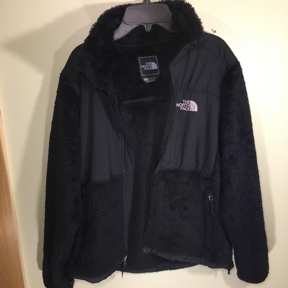 The North Face Black Furry Fleece Jacket - Picture 4 of 15